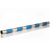 gestreifte Hürdenstange für offene Obedience-Hürde, Aluminum blau