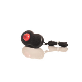Mikki Clikka Clicker mit Fingerschlaufe schwarz/rot