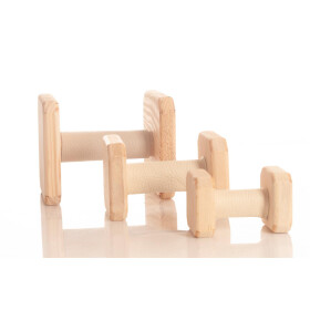 Lederüberzug für Apportel in drei...