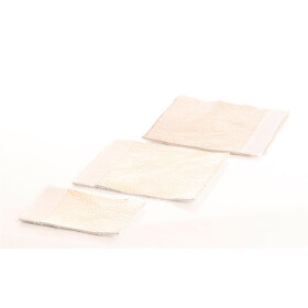 Lederüberzug für Apportel in drei Größen (ohne Apportel)