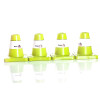 4 Stück Obedience Box-Pylone mittelschwer, offen, gerundete Kanten im Set