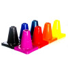 4 Stück Obedience Box-Pylone mittelschwer, offen, gerundete Kanten im Set