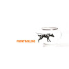 Emaille-Tasse 0,3l mit Hundesportmotiv, zweifarbig Mantrailing Hollandse Herder