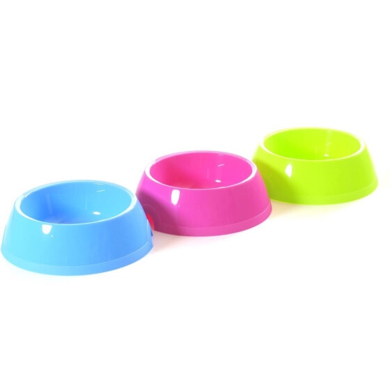 Einfacher Fressnapf aus Kunststoff für Unterwegs und auf Reisen