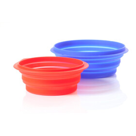 faltbarer Silikonfressnapf, Trinknapf für Unterwegs