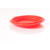 faltbarer Silikonfressnapf, Trinknapf für Unterwegs rot-500ml