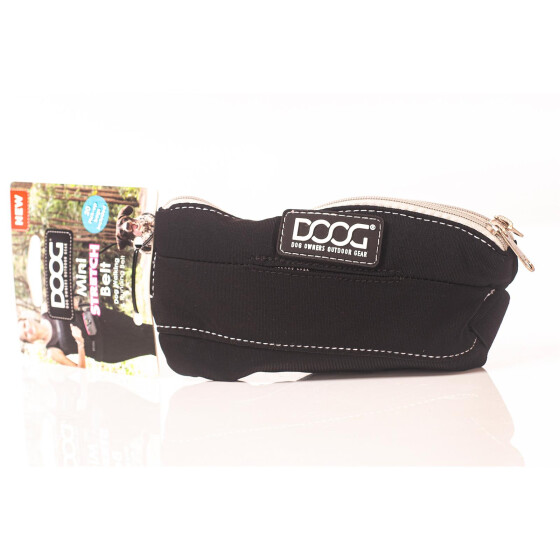 The DOOG Mini Belt Stretch Bauchtasche - Hüfttasche Farbe black
