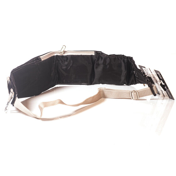 The DOOG Walkie Belt Bauchtasche - Hüfttasche Farbe schwarz