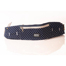 The DOOG Walkie Belt - Stella Bauchtasche - Hüfttasche Farbe navy / polka dot