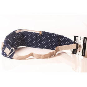 The DOOG Walkie Belt - Stella Bauchtasche - Hüfttasche Farbe navy / polka dot