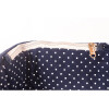 The DOOG Walkie Belt - Stella Bauchtasche - Hüfttasche Farbe navy / polka dot