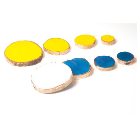 Target aus Holz, Baumscheibe ca. 7mm Höhe,...