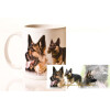 Tasse mit Rasseaufdruck Deutscher-Schäferhund, linkshänder