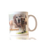 Tasse mit Rasseaufdruck Golden-Retriever, rechtshänder