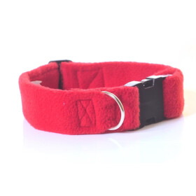 Halsband, Gurtband bezogen mit Stoff