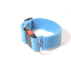 Halsband, Gurtband bezogen mit Stoff