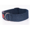 Hundehalsband Jeans in verschiedenen Designs schwarz-used/washed 40mm