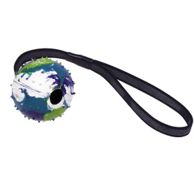 Nobby Vollgummi Snackball mit Anti-Slip Seil