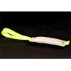 Beißwurst, Leder, schwarz o. weiß mit neon Handschlaufe in zwei Größen