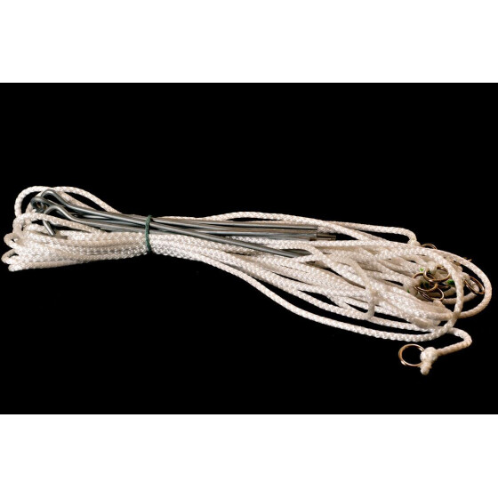 Kreisband/Kreisumrandung zum Aufspannen eines Kreises mit ca. 4m Durchmesser, Farbe: weiß