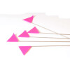 Fähnchen, Marker für Fährtentraining, 5 Stück in neonpink