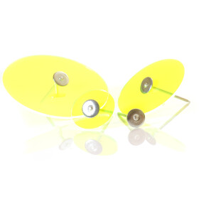 Target, plexiglas in 3 Größen