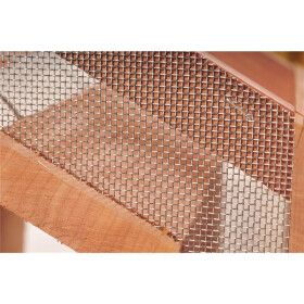 Futterhäuschen zum Aufhängen aus Red-Zeder