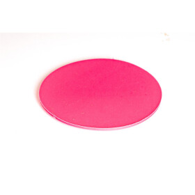 Markierscheibe, Targets aus Gummi, 8 cm Durchmesser pink