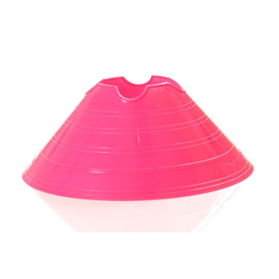 Muldenhaube, 20 cm Durchmesser Pink 7cm