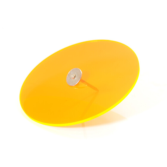 Target, plexiglas Größe L (13 cm) neonorange