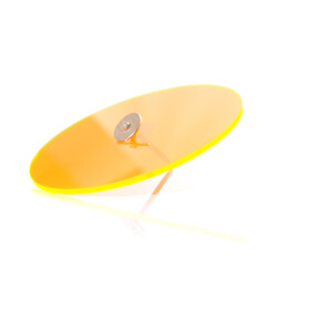 Target, plexiglas Größe M (9 cm) neonorange