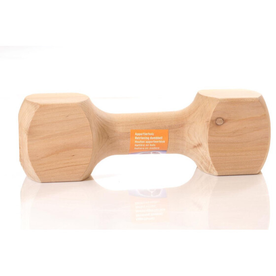 Holz-Apportel, Apportierholz, 650gr, Standard Hartholz