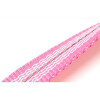 Leine, gummiert, reflektierend, pink, 1,2m mit Handschlaufe