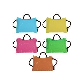 FL kleines keilförmiges Beißkissen Nylcott Gelb