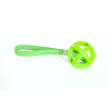 Vollgummi-Gitterball, 9cm, am Band