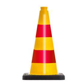 Flexible, weiche und schwere Obedience-Pylone, 50cm