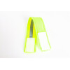 Reflektorhalsband mit Klettverschluss, neongelb, 5 cm breit, 52 cm lang