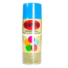 Sprühkreide, Kreidespray in 4 Farben, 400ml Farbe: blau