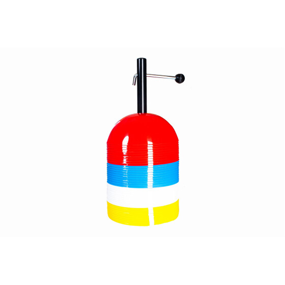 Halbschalen 40er-Set, 10 Halbschalen in 4 Farben