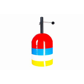 Halbschalen 40er-Set, 10 Halbschalen in 4 Farben