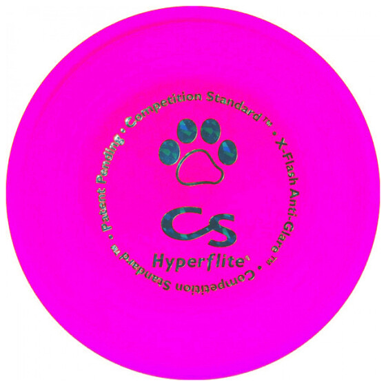 Hyperflite K-10 Competition Standard, Hundefrisbee,Turnierscheibe in pink