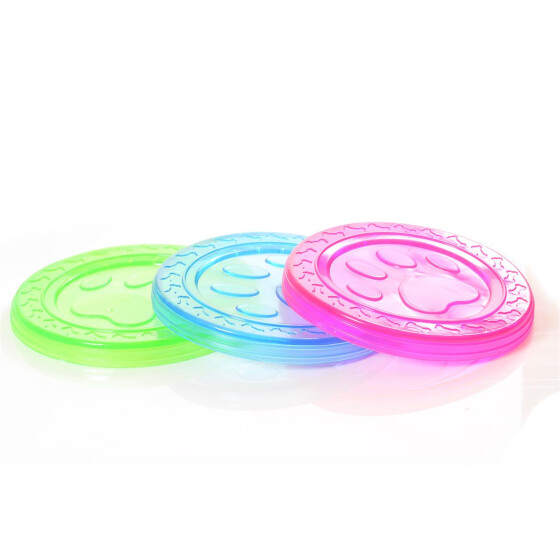 TPR Frisbee-Scheibe Fly-Disc "Paw" mit Tatze
