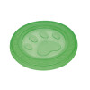 TPR Frisbee-Scheibe Fly-Disc "Paw" mit Tatze, grün