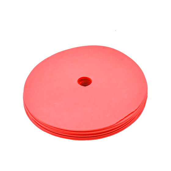 Cawila Markierungsscheiben PRO 10er Set, rot, Größe: 15cm