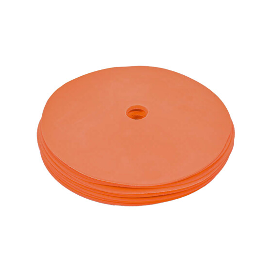 Cawila Markierungsscheiben PRO 10er Set, orange, Größe: 15cm