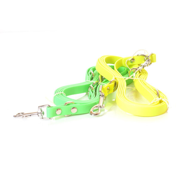 Biothane-Leine, 16mm breit, 3m Lang, 3-fach verstellbar