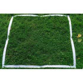 Hoopers Führbereich, 2x2m, PO-Konform, 5cm breit orange-2x2m