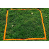 Hoopers Führbereich, 2x2m, PO-Konform, 5cm breit orange-2x2m