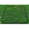 Hoopers Führbereich, 2x2m, PO-Konform, 5cm breit schwarz-2x2m