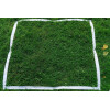 Hoopers Führbereich, 2x2m, PO-Konform, 5cm breit weiß-2x2m